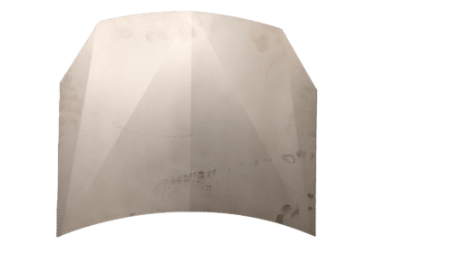 Testpaneel "Motorkap" Verzinkt